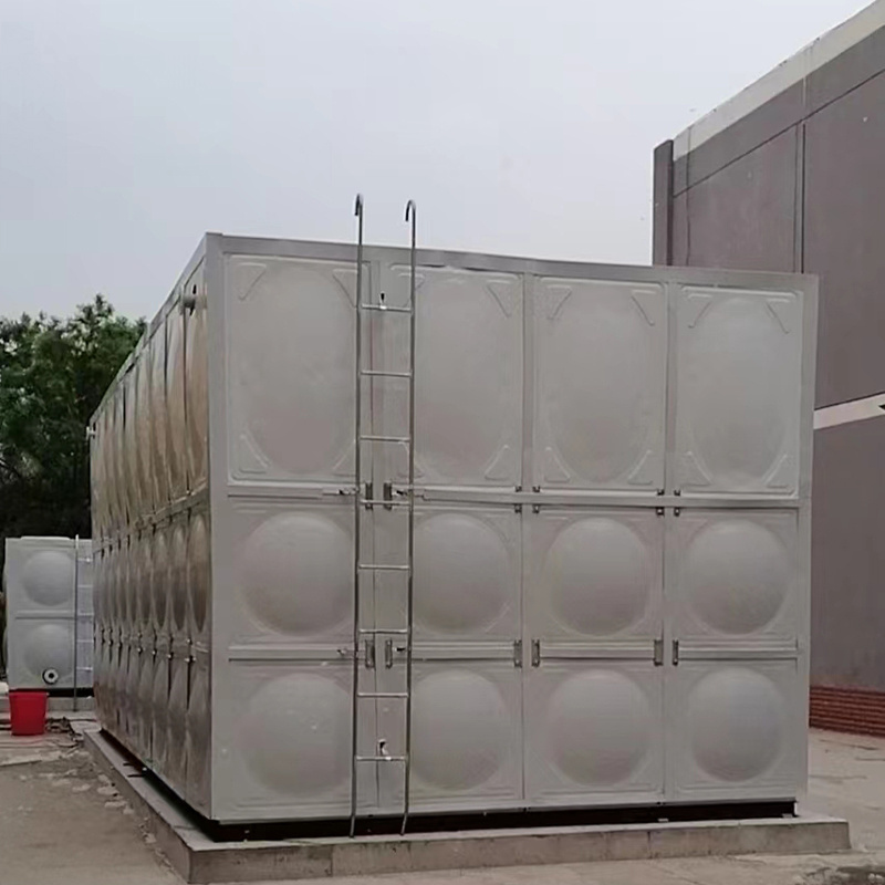 SMC water tank with elevated FRP composite water tank High quality FRP water tank