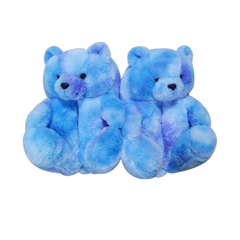 2021 new arrivals Latest Hot Popular Winter Warm Cotton Home Plush All-inclusive Teddy Bear Slippers