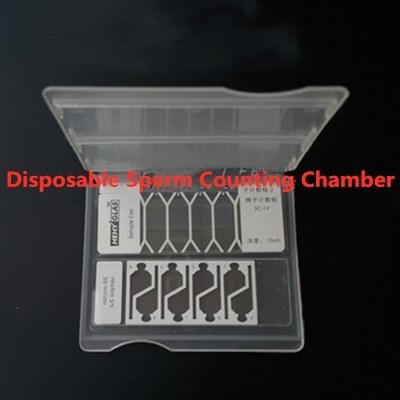 Disposable high-precision automatic suction type Semen Analyzer sperm counting plate (4/8 chamber pool)