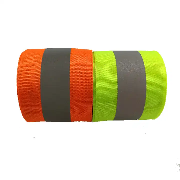 5cm High Visibility reflective webbing strips for clothing safety