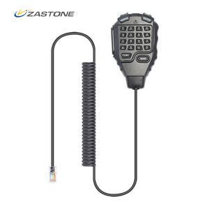 Professional Zastone 50W D9000 Walkie Talkie Mic Wired Remote Handheld Speaker Mobile Car Radio Microphone