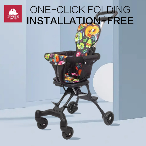 Chinese factory manufacturing children's four wheeled baby strollers, three in one baby strollers