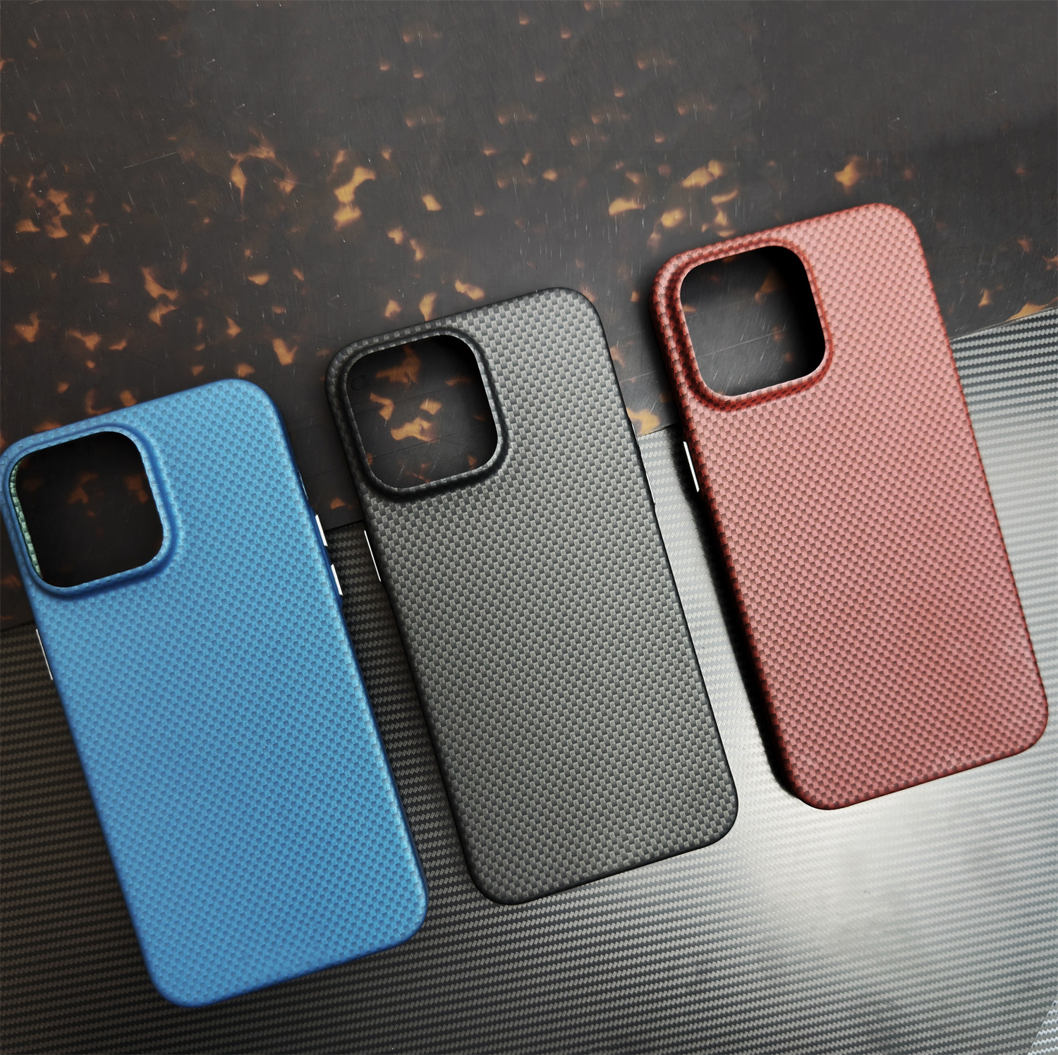 luxury anti fall carbon fiber magnetic phone case for iPhone 12 13 14 pro max carbon fiber phone case with lens protective