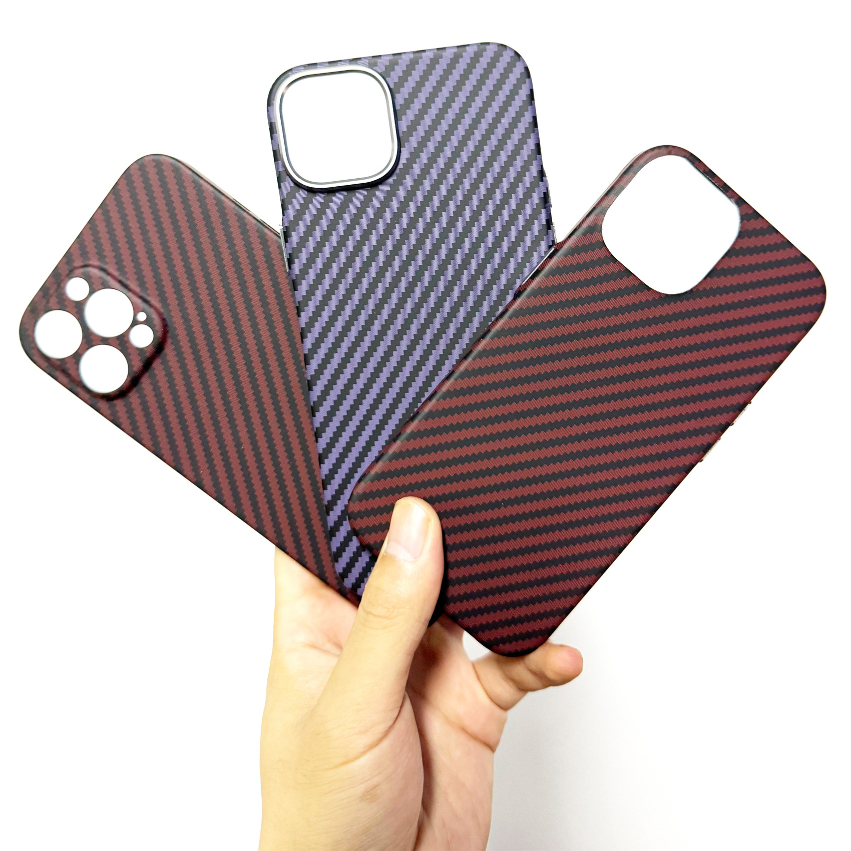 luxury anti fall carbon fiber magnetic phone case for iPhone 12 13 14 pro max carbon fiber phone case with lens protective