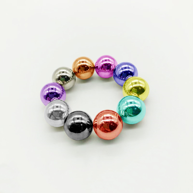 30 Years Factory Wholesale Neodymium Magnet Sphere Bucky Rainbow Magnetic Balls in stock