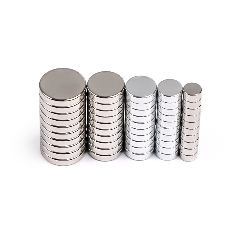 Alibaba Certified Magnet Factory Wholesale Strong Rare Earth Disc Round N52 Neodymium Magnet with Free Samples