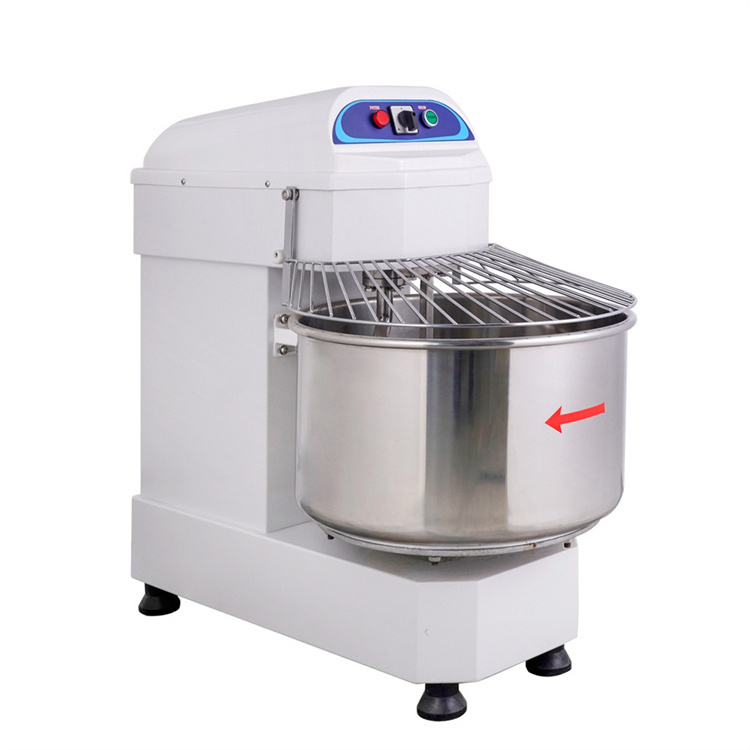 cheap price commercial automatic high speed 60kg 25kg cake spiral dough machine 60l 60 liters spar planetary mixer