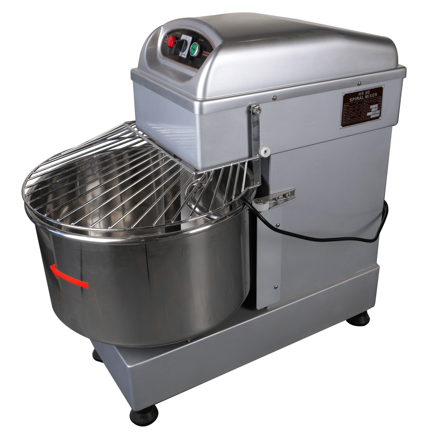 best spiral dough mixer with 3/5/8/12/16/20/25/50/75/100kg flour mixer bread making machine bakery equipment