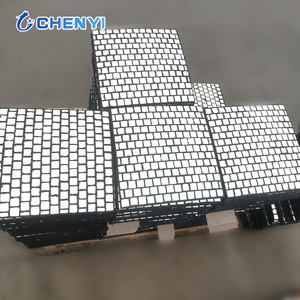 Wear-resistant panel ceramic rubber composite liner with CN layer