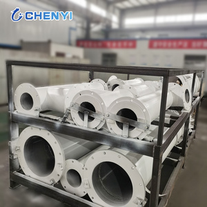 Wear&corrosion Protection 92% 95% Alumina Cast Basalt or Silicon Carbide Sisic Rbsc Ceramic Lined Pipe for Industrial Using