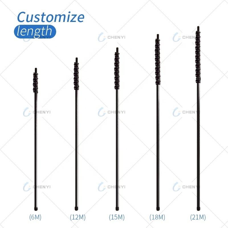 Carbon Fibre Telescopic Pole Telescopic Camera Pole Aerial Camera Mast Telescoping Carbon Fiber Mast Pole