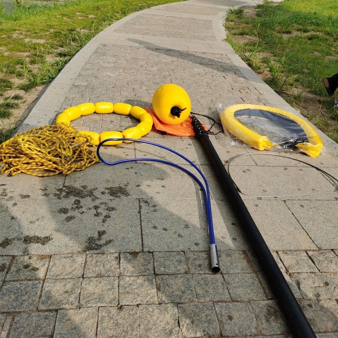 high strength water saving products long reach carbon fiber rescue stick equipment floating rescue tube tools