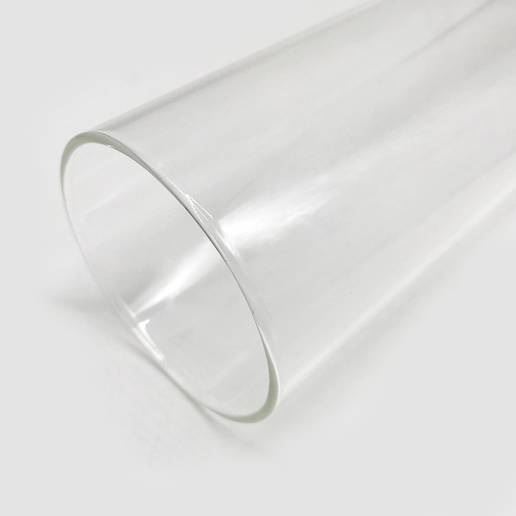 China Best Supplier Borosilicate blowing clear glass tube water pipe