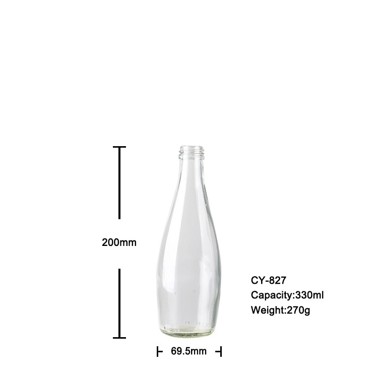 beverage glass bottle soda bottle 250ml 330ml wholesale