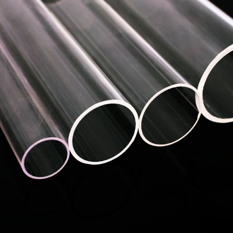 China Best Supplier Borosilicate blowing clear glass tube water pipe