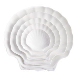 4" 5 6 7 8 9 10 12inch plate set catering restaurant white bone china porcelain wholesale cheap bulk ceramic dinner plates