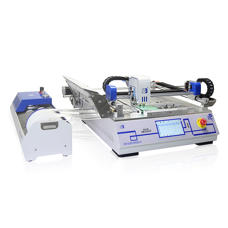 Customized Smd Pick And Place Machine Desktop High Precise Led Making Machine High Speed 2 Head Smt Pick And Place Machine LED