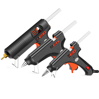 HB-HM20 Hot Melt Glue Gun 20W/60W/150W DIY Handmade Tools High Quality Aluminum Nozzle Mini Hot Melt Gun With 10pcs Glue Stick