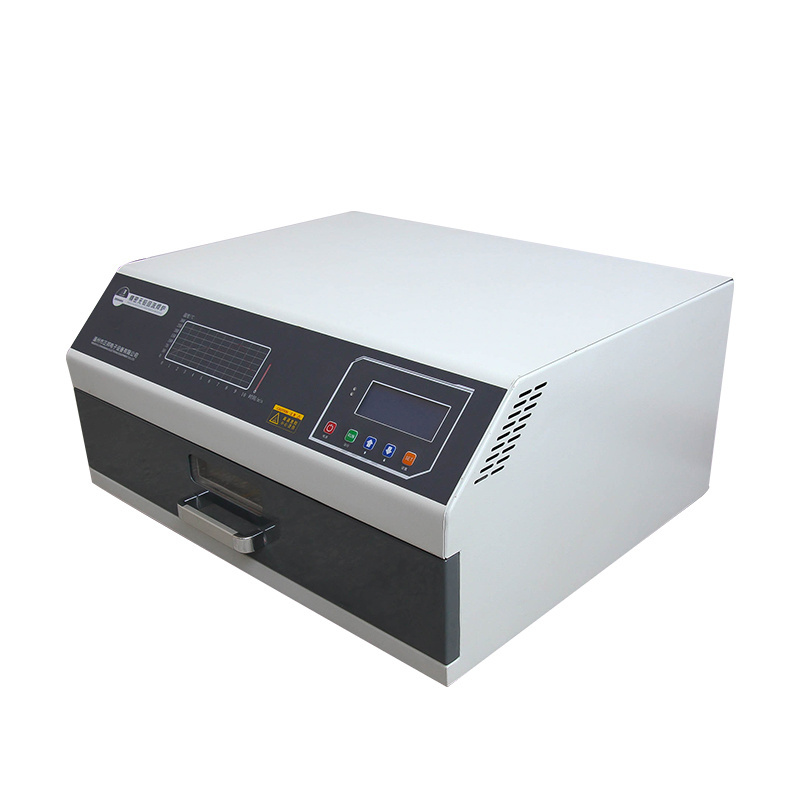 ZB5040HL Smt Drawer Style Reflow Oven 500x400mm Hot Air Reflow Soldering Oven Small Reflow Solder For Smt Pcb Production Line