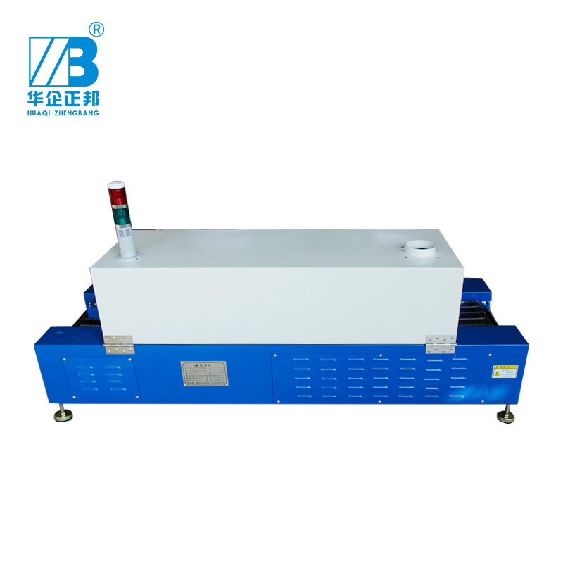 Zhengbang Small Three Zones Reflow Oven ZBHW-330 smt reflow soldering machine with Infrared Radiation Heating