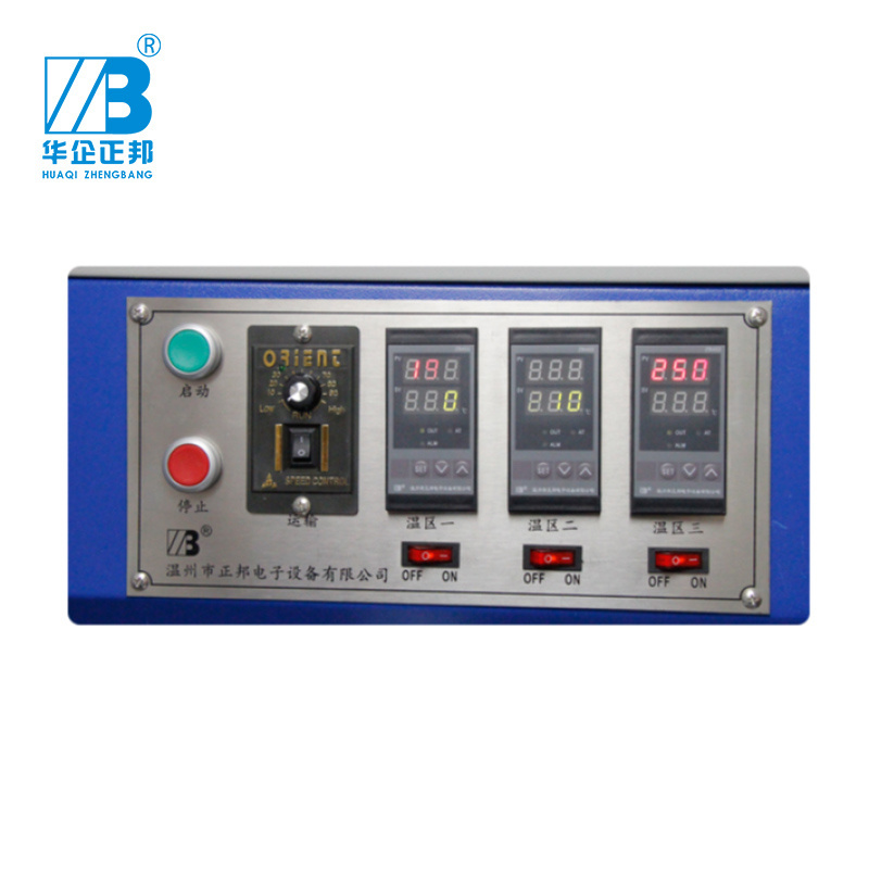 Zhengbang Small Three Zones Reflow Oven ZBHW-330 smt reflow soldering machine with Infrared Radiation Heating