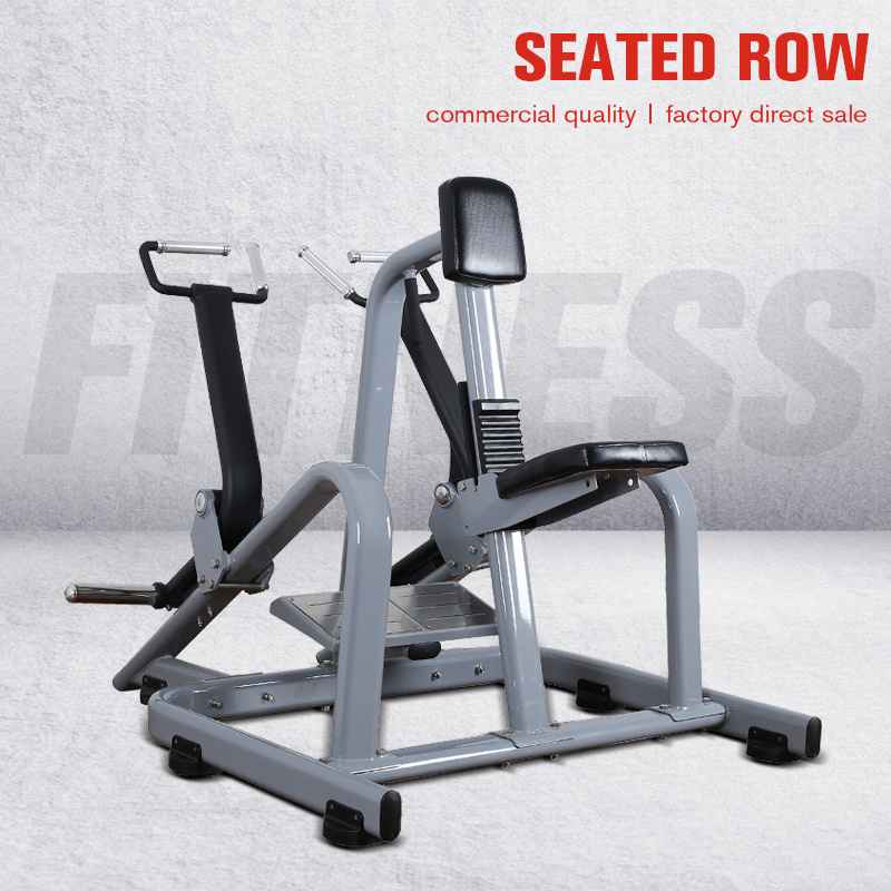 Commercial bodybuilding high quality gym equipment seated row