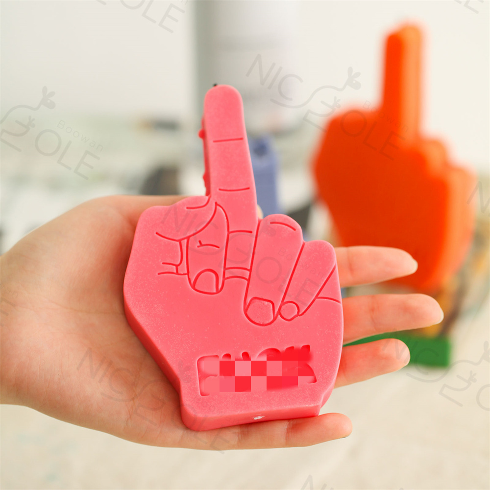 Nicole Home Decoration Wedding Birthday Finger Shape Candle Molds for Candle Making