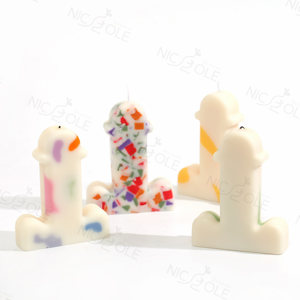 Nicole 13 cm Silicone 3D Beauty Penis for Fondant Cake Decorating Tools Chocolate Mold Soap Candle Molds