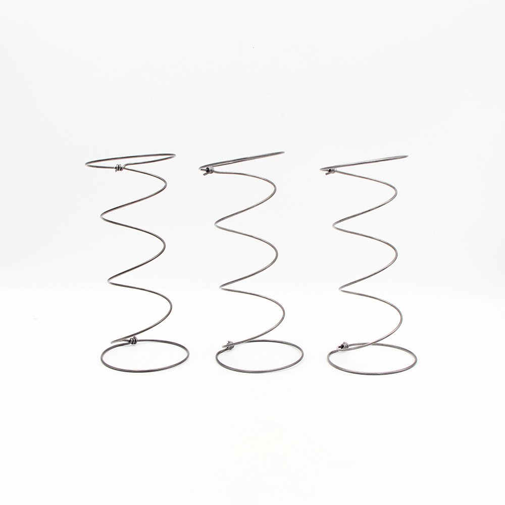 Mattress innerspring hourglass-shaped metal open coil mattress spring coil unit Bonnell spring with a perimeter of firmer coils