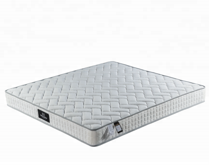 customize zibo hengfu Queen pillow top pocket tanzania in a box hotel bed firm coil bed soft zone spring mattress