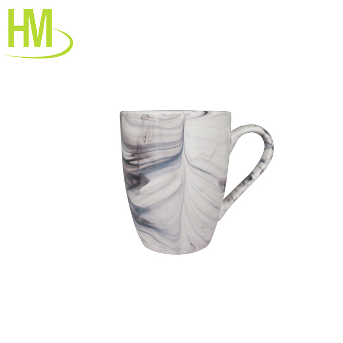 High Quality 15 oz 450 ml Customization Sublimation Marble Texture Ceramic Eco Coffee Mug