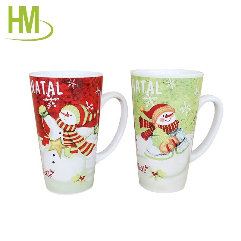 Holiday Exclusive stoneware bulk ceramic christmas mug