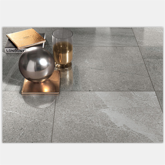 Hot Sale Polished Concrete Look Porcelain Tiles with 600 X 600mm Glazed Tiles Indoor and Outdoor interior Tiles 69505