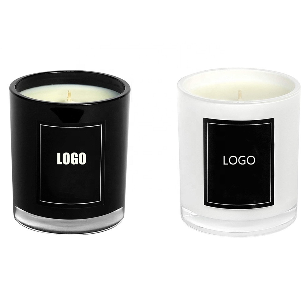 Luxury empty candle glass jar 2oz 3oz 4oz 5oz 6oz 8oz 10oz 12oz 14oz 15oz candle holders vessels with lid and packaging boxes