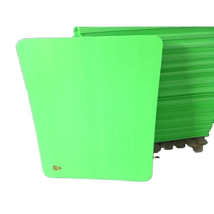 Layer Pads of polypropylene corrugated sheets or pp honeycomb board with Rounded corners seal edges plastic cover sheets