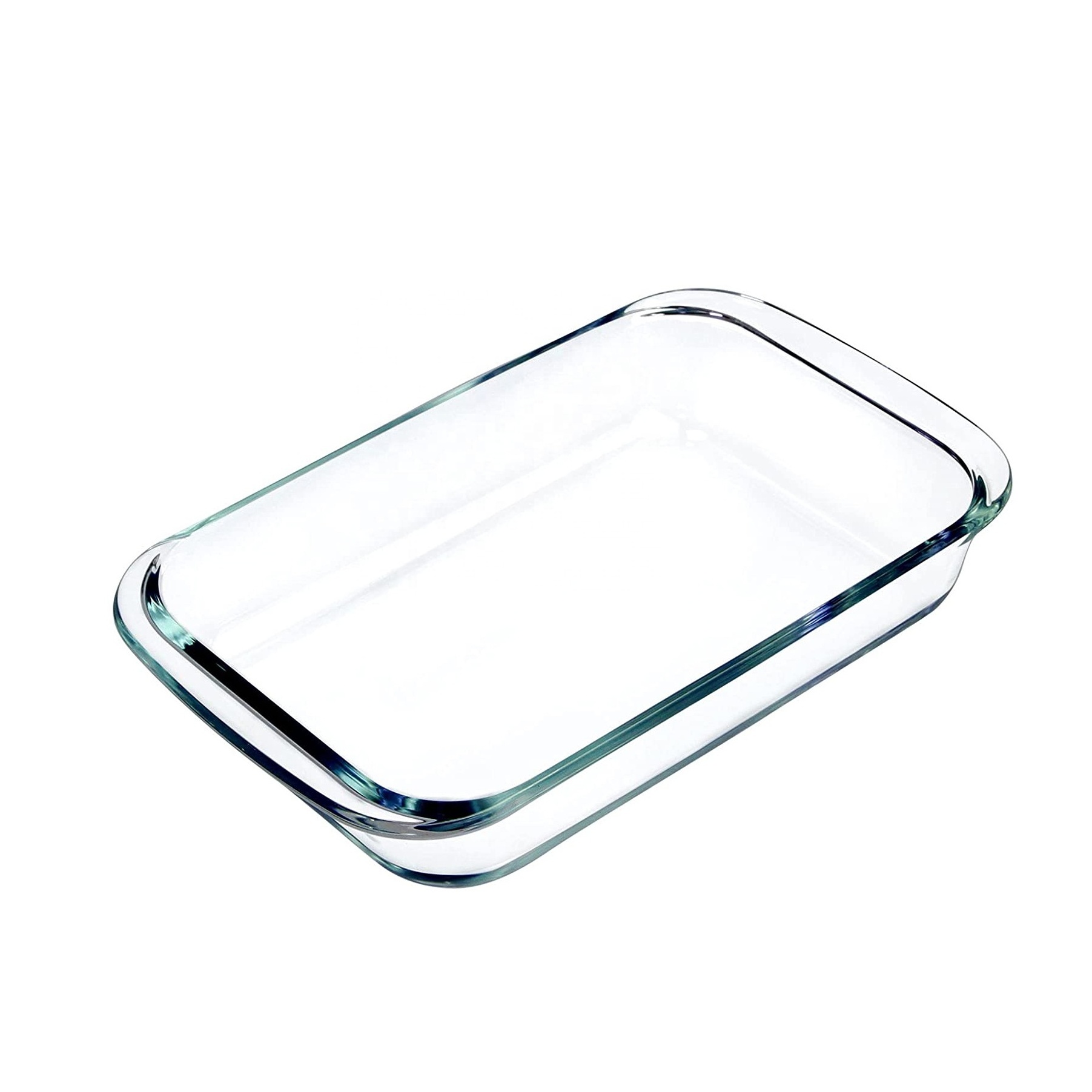 Clear Glass Baking Dish for Oven Glass Pan for Cooking Small Oblong Casserole Dish Rectangular Baking Pan Glass Bakeware