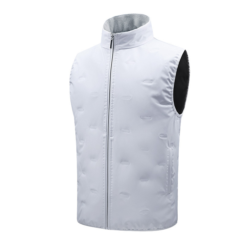 Air warm Inflatable vest Zero down Sleeveless Vest jacket Technology Filled Air Warm utility Inflatable