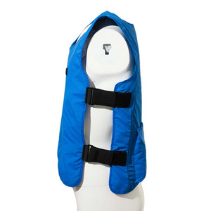 Wholesale Summer Sleeveless Worker Air Conditioned Jacket Cooling Vest With Ice Pack