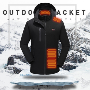 Washable 11 Hot Zone Usb Heated Jacket Custom Winter Veste Chauffante Heating Jacket For Winter