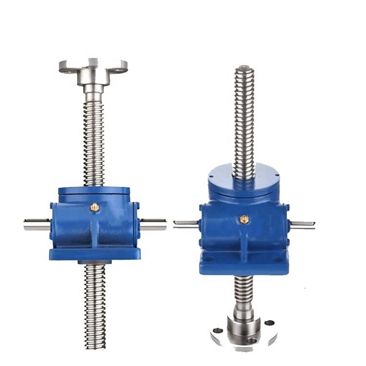 SWL1-10T series motoReductores worm gear box worm screw jack worm gearbox manual screw jack