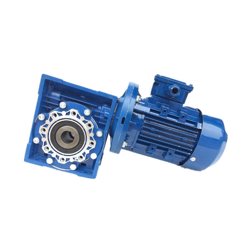 NMRV Series Worm Reducer  three phase copper wire electric motor with NMRV worm reducer