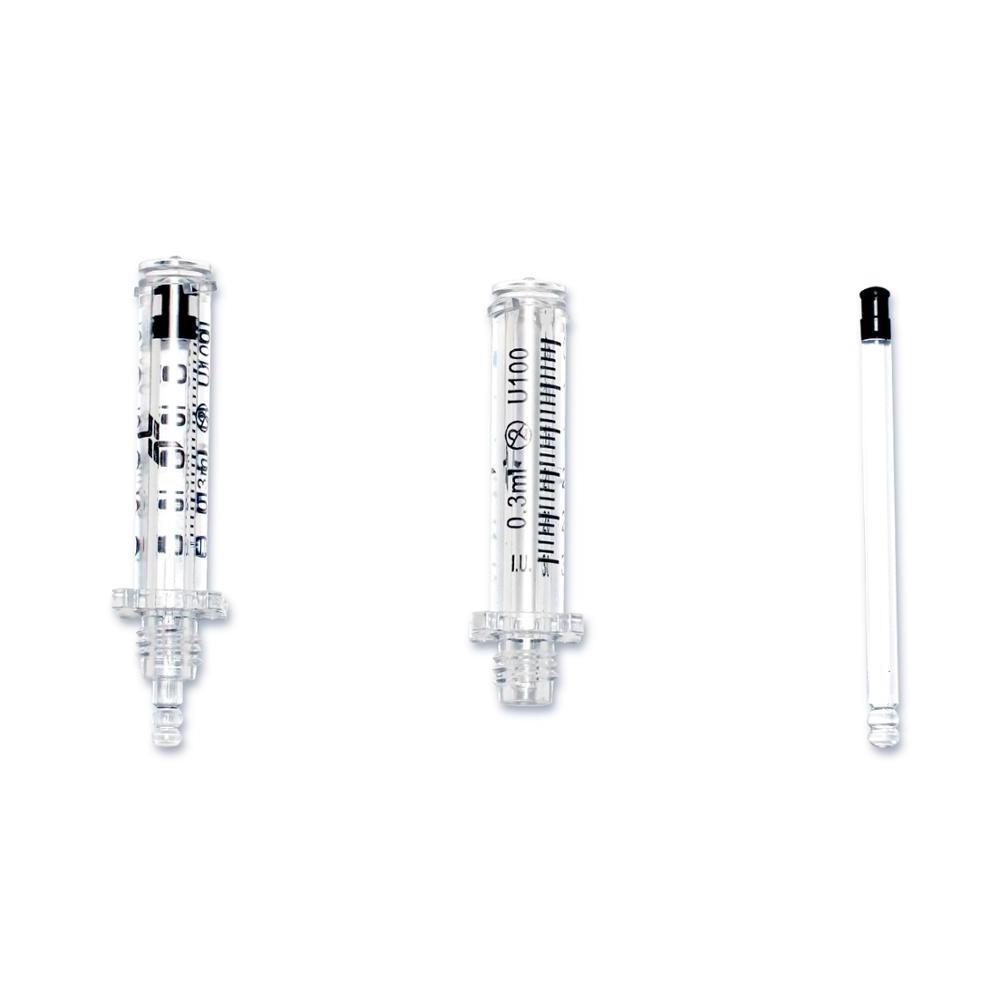 0.3 ml Disposable Plastic Hyaluronic pen Ampoule Head/ampoule syringe For Hyaluronic Pen/Needle free injector