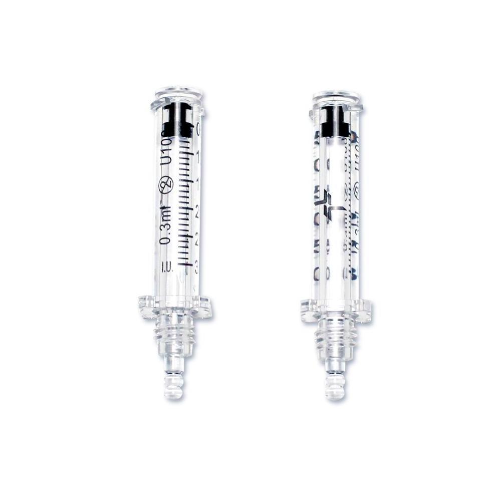 0.3 ml Disposable Plastic Hyaluronic pen Ampoule Head/ampoule syringe For Hyaluronic Pen/Needle free injector