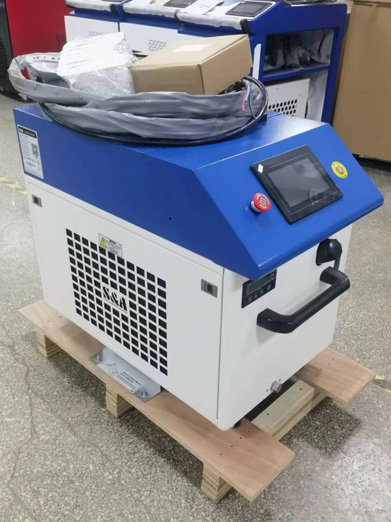 oil metal rust oxide removal laser cleaning machine for steel aluminum surface