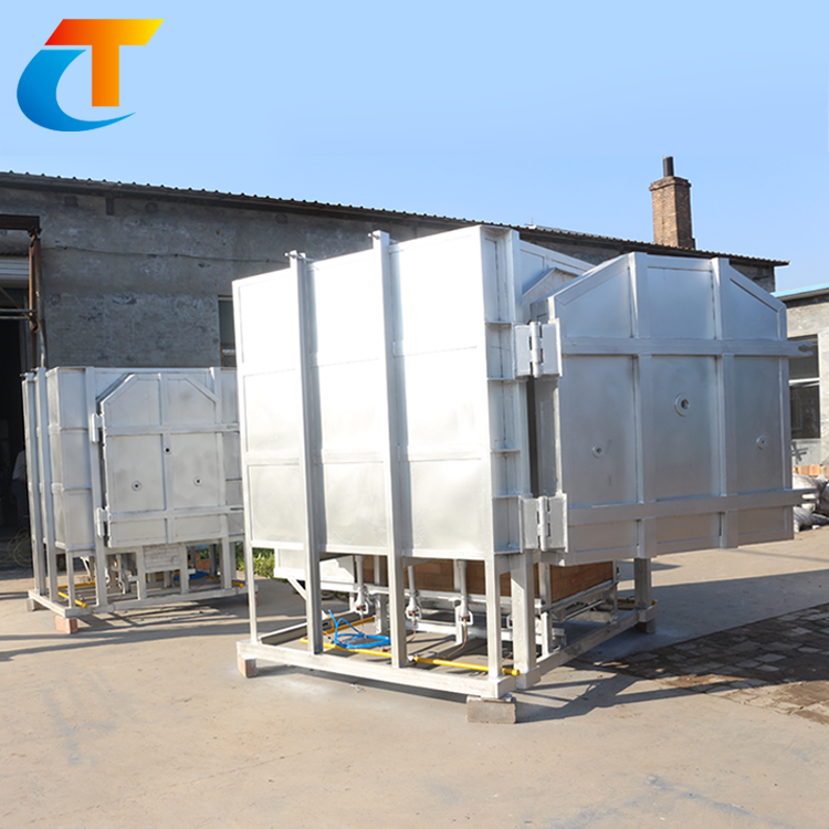 Factory price high efficient pottery kiln shuttle kilns for ceramics