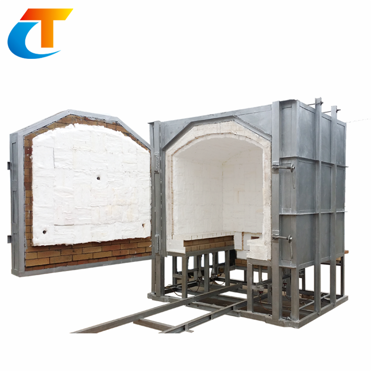 Factory price high efficient pottery kiln shuttle kilns for ceramics