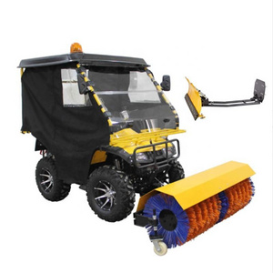 High-power ATV-type snow sweeper Park street car-type snow sweeper Snow shovel