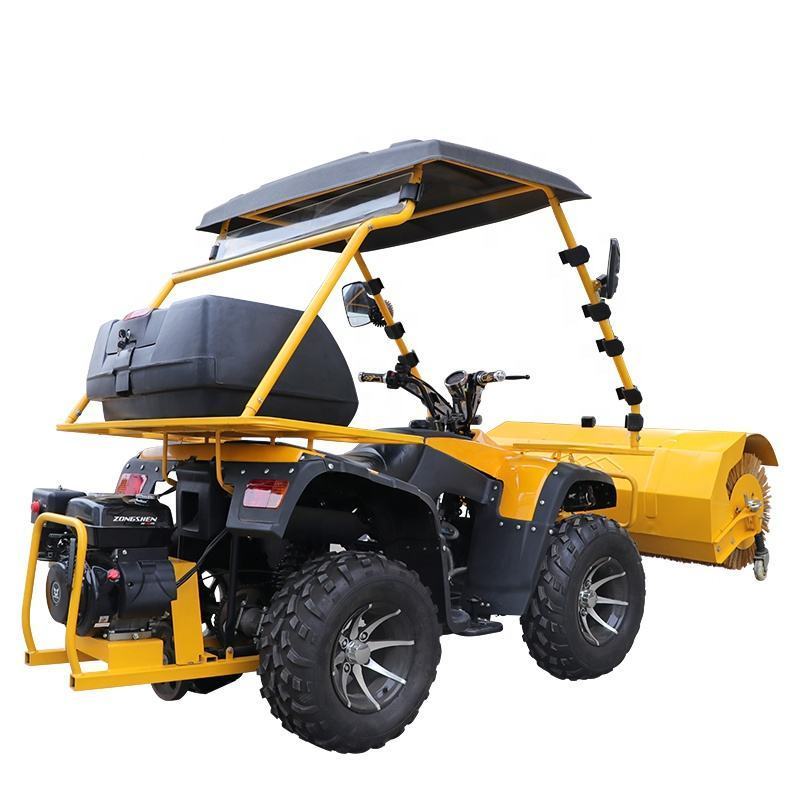 High-power ATV-type snow sweeper Park street car-type snow sweeper Snow shovel