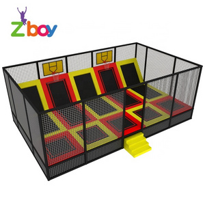 amusement Children Adults Large indoor playground Trampoline park equipment manufacturer