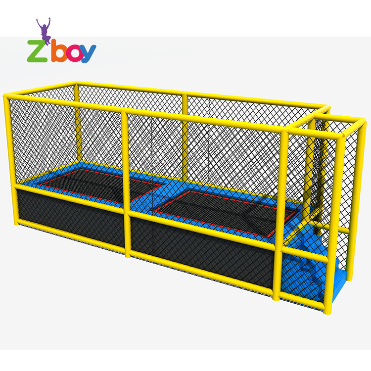 Spring Jumping Trampoline With Foam Pit For Sale